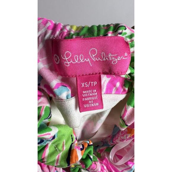 Lilly Pulitzer X Target Dancing On The Deck Size XS Floral Stretch Maxi Dress - Picture 7 of 8